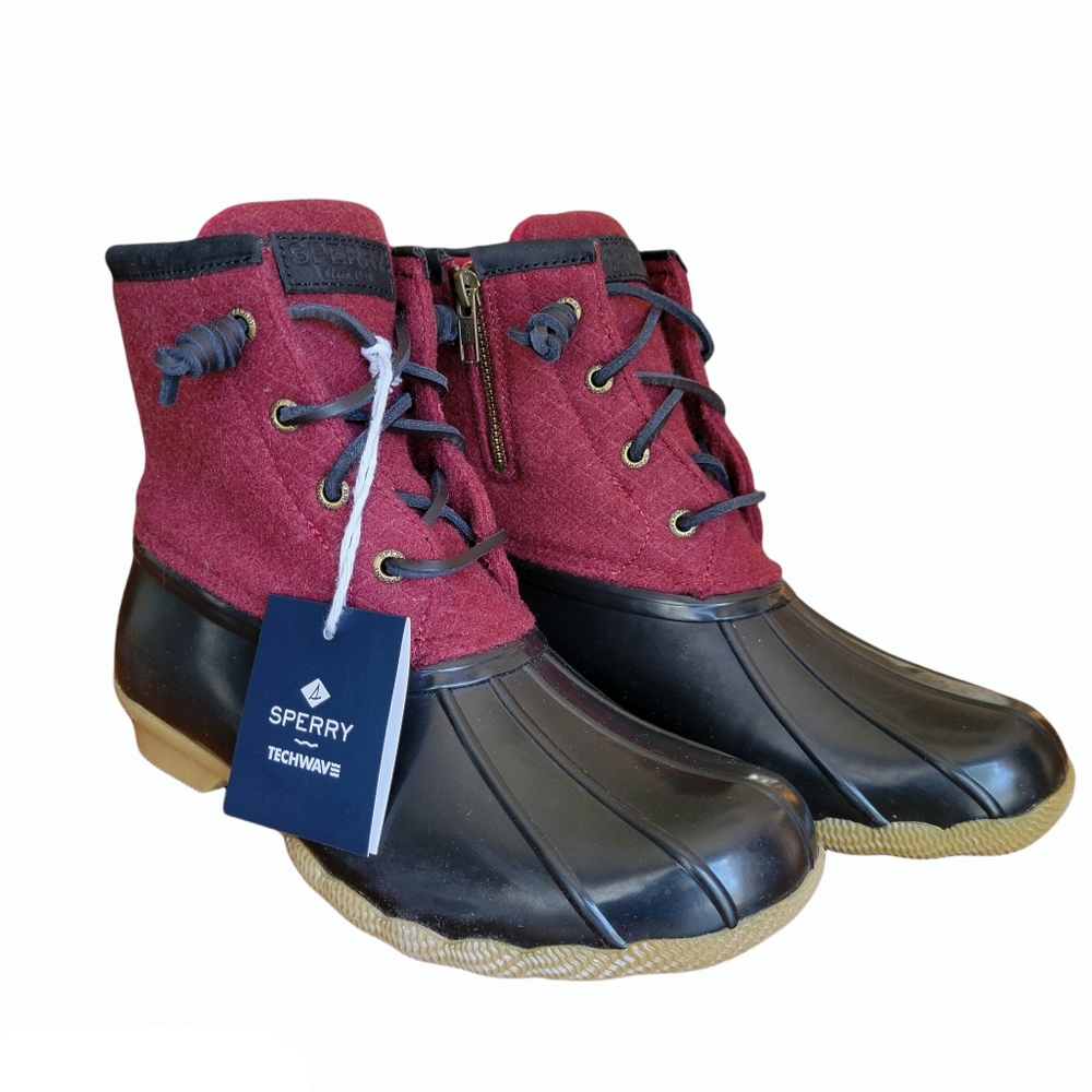 NWT Sperry Wool Rainboots